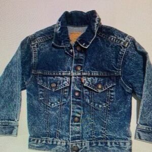 Classic Blue Denim Kids Jacket